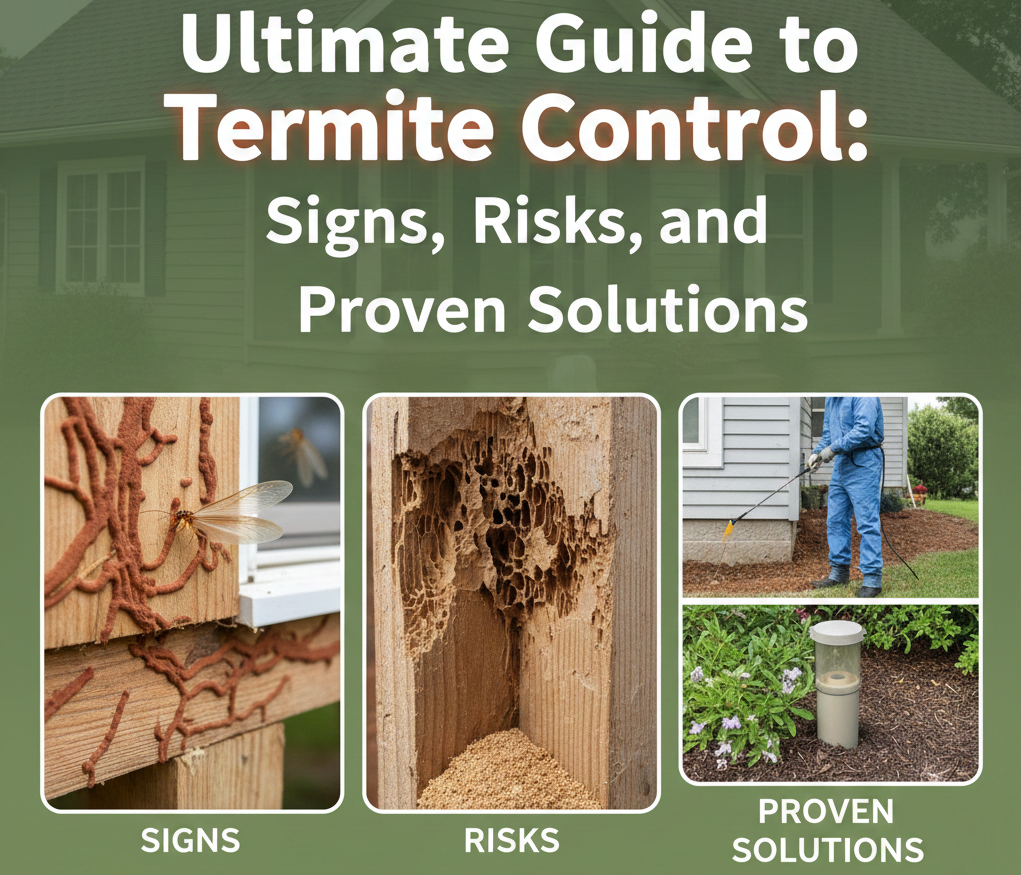Ultimate Guide to Termite Control: Signs, Risks, and Proven Solutions