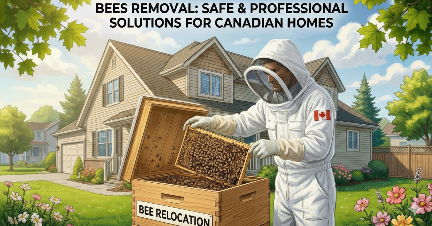 Bees Removal: Safe & Professional Solutions for Canadian Homes